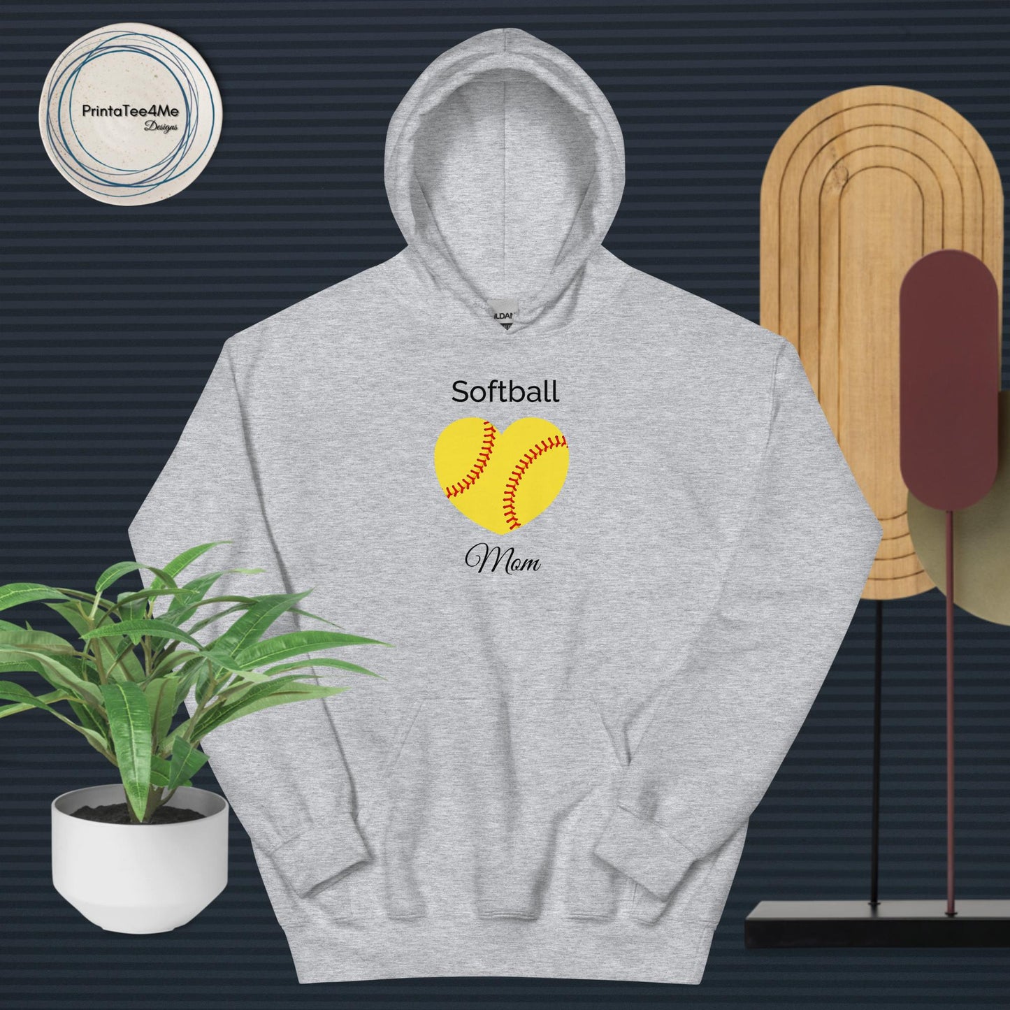 Softball Mom-Hoodie