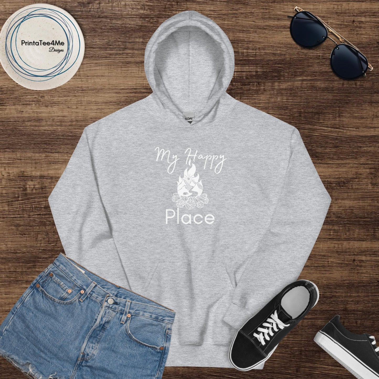 Happy Place Fire - Hoodie