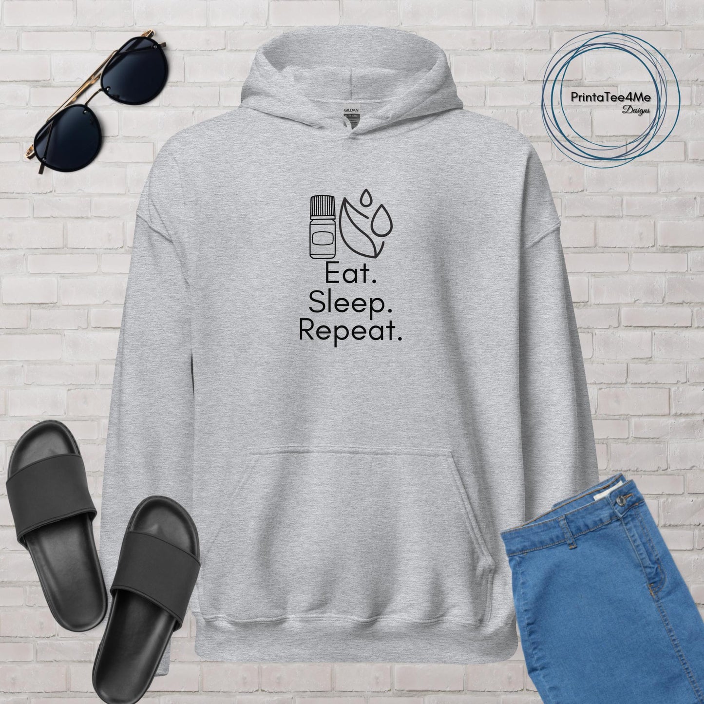 Oil Up...Repeat Hoodie