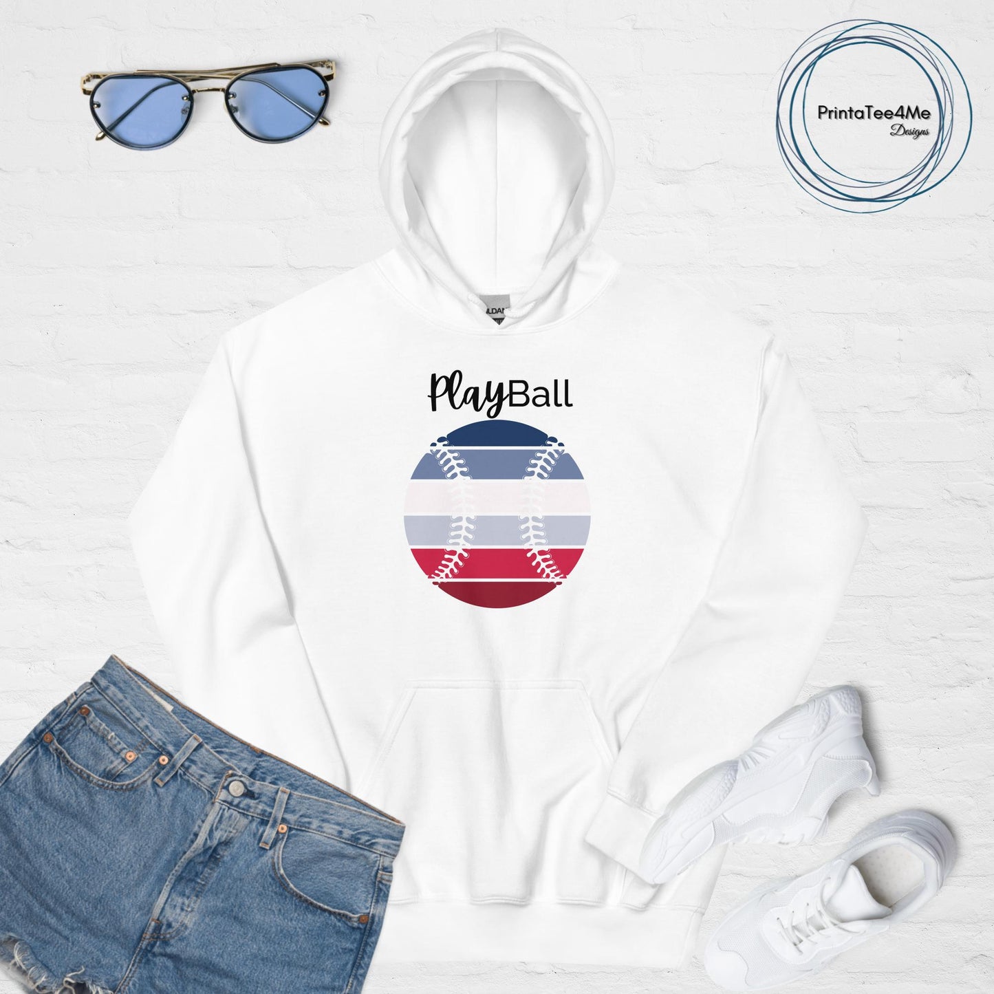 Play Ball-Hoodie