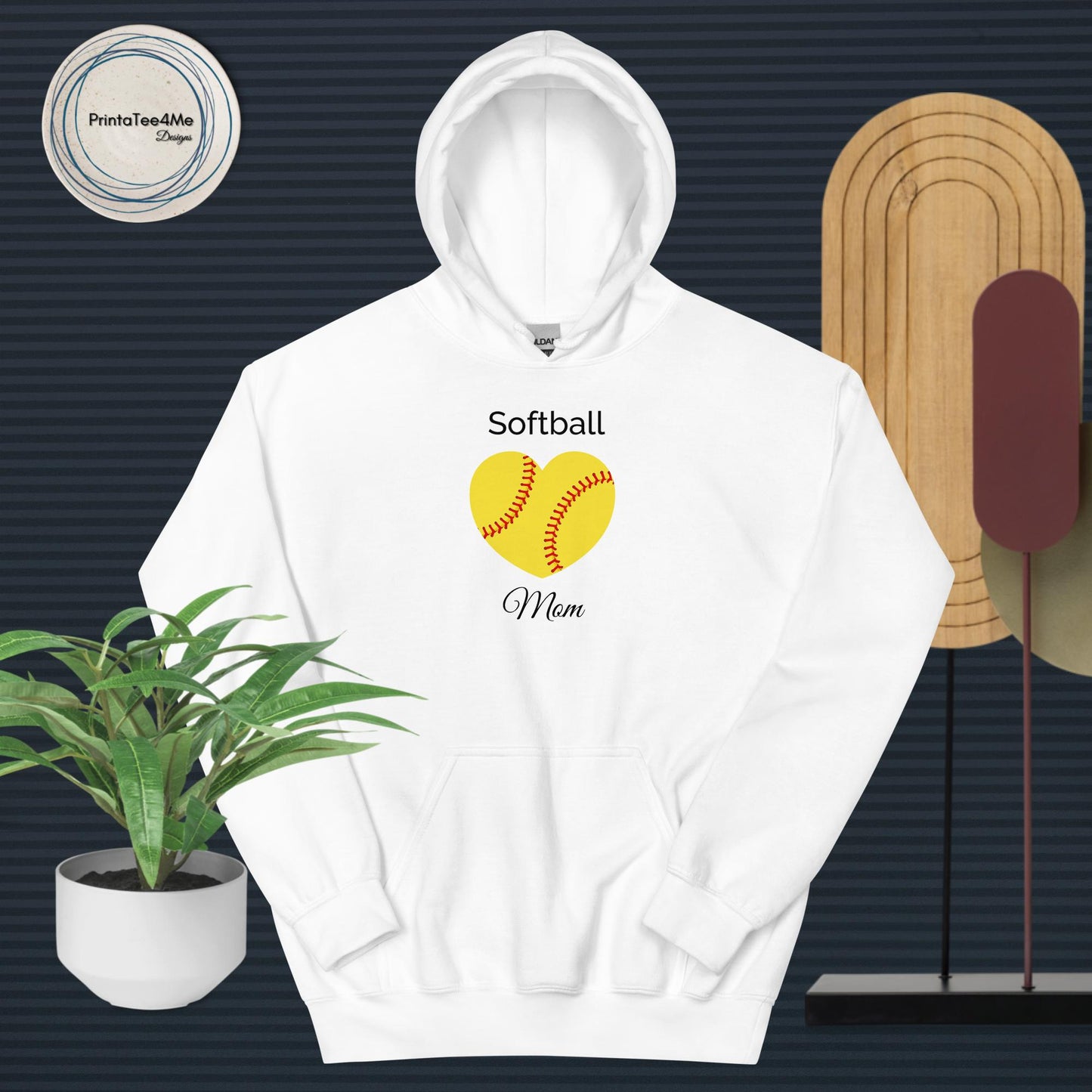 Softball Mom-Hoodie