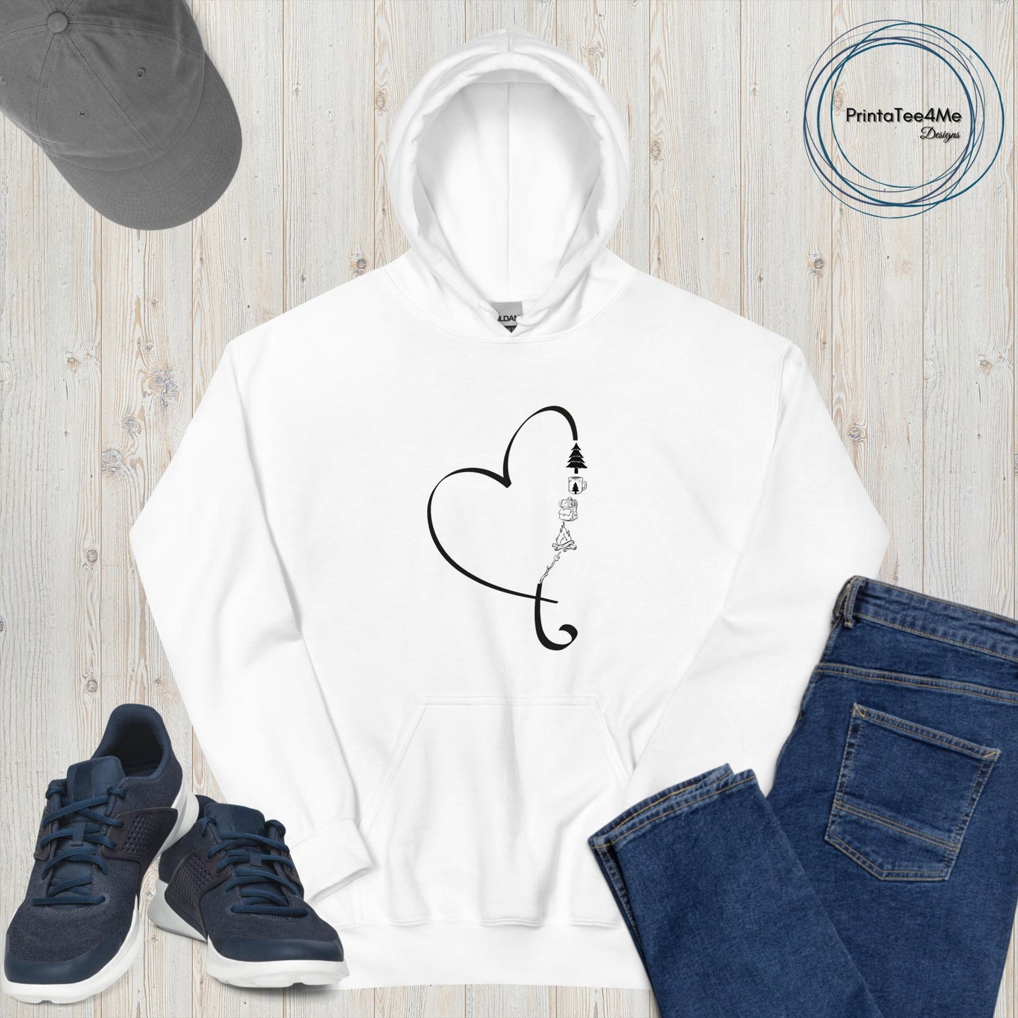 Heart Camping - Hoodie